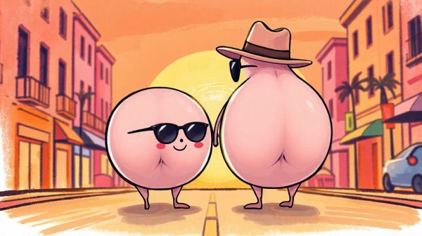 Ajoutez une touche humoristique à vos murs avec Les Petites Fesses