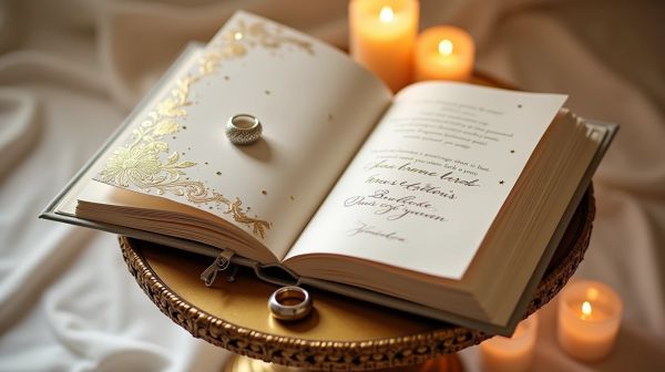 Comment choisir un livre d'or mariage mémorable et personnalisé
